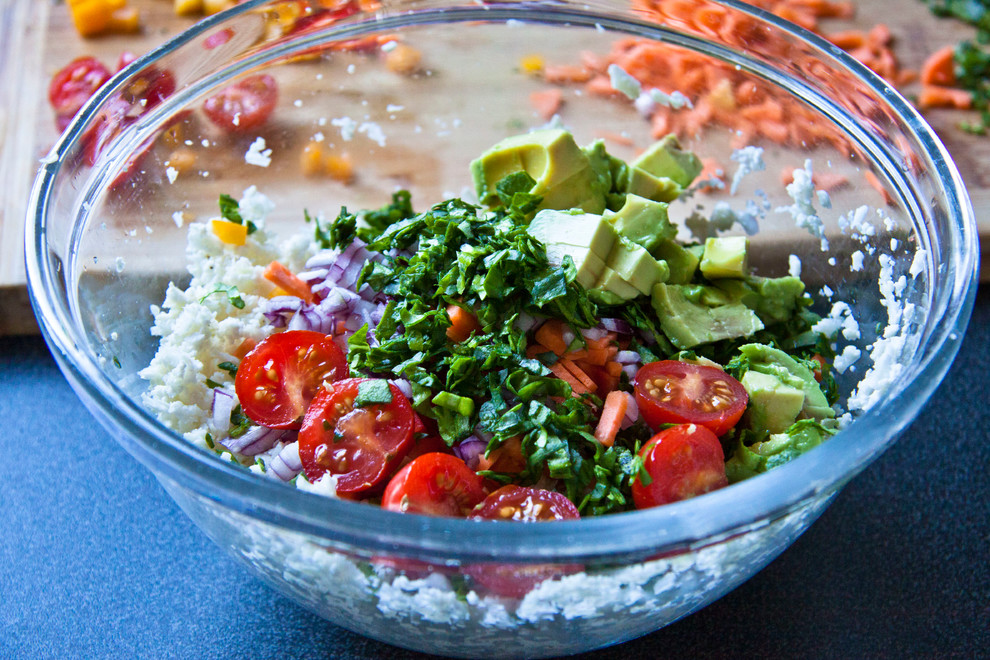 Рецепт: Табуле с цветной капустой