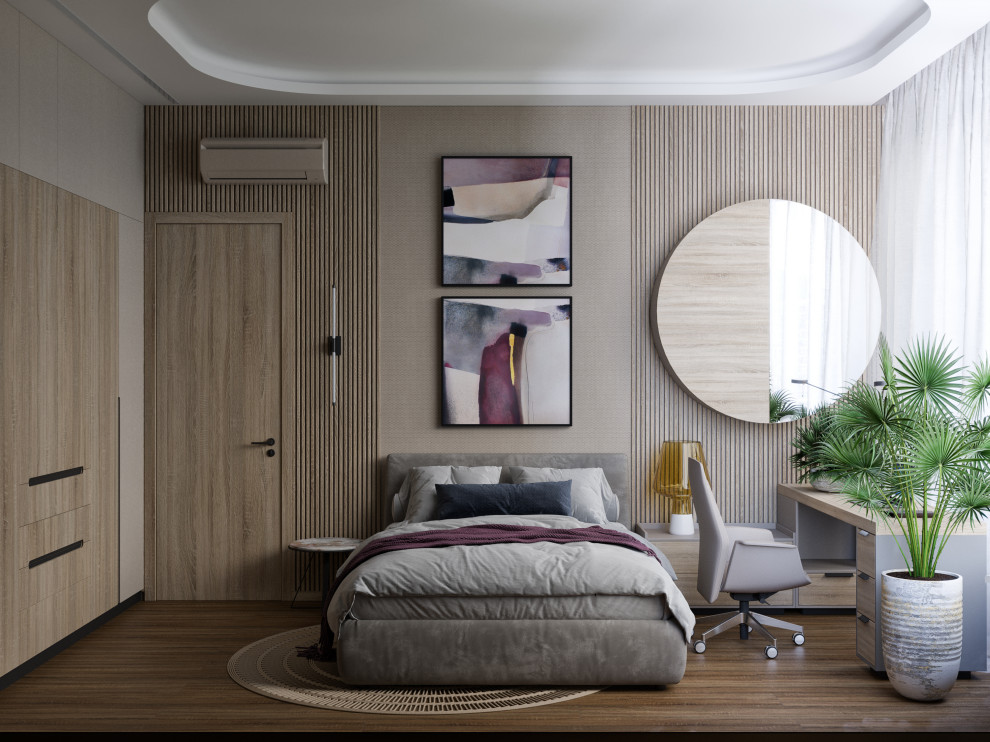 ЖК Level Стрешнево. Мастер спальня