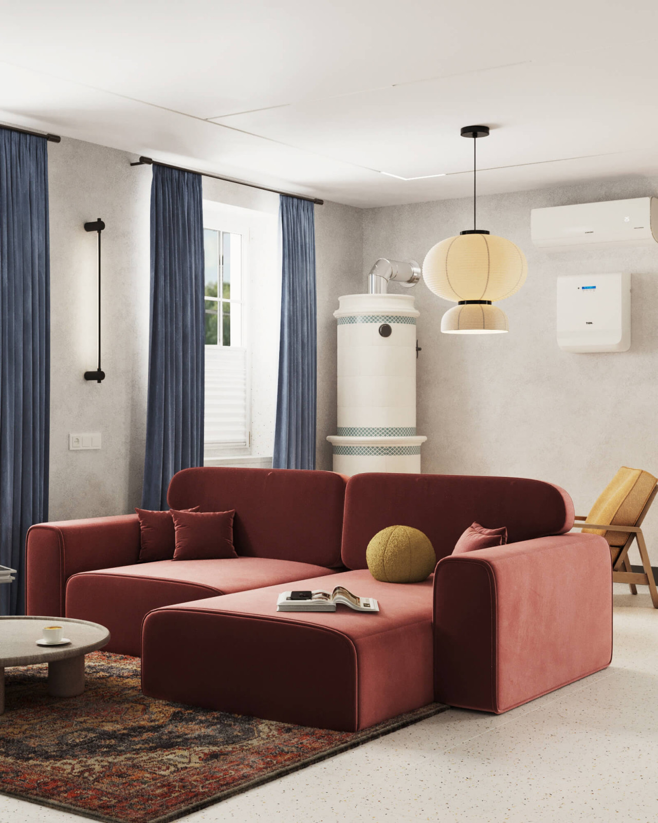 Коттедж 180 кв.м. г. Томск  Гостиная