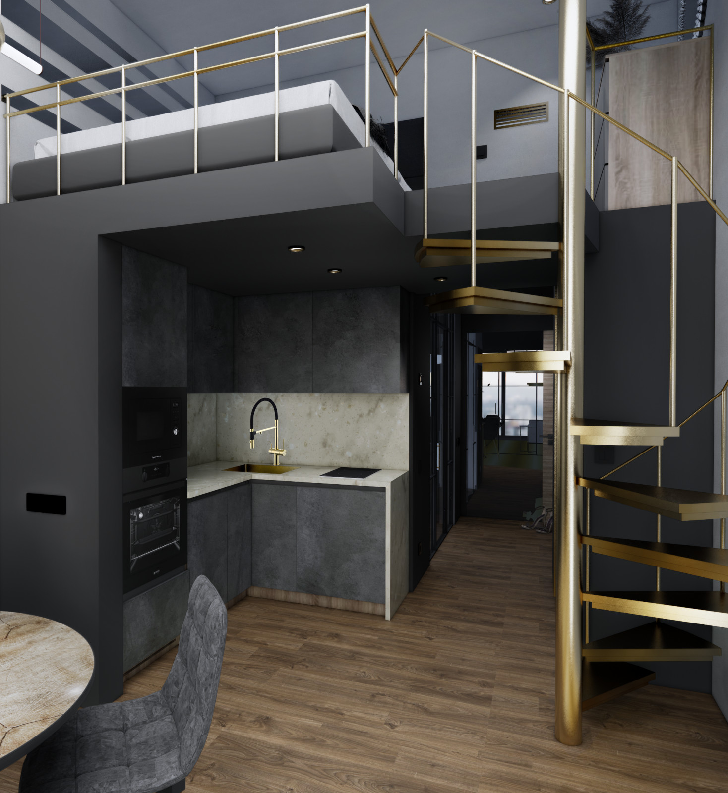 Апарт-комплекс "Резиденция Тверская", студия