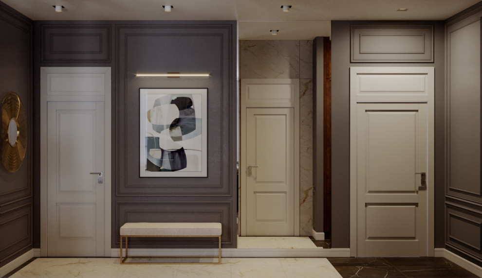 Дизайн интерьера Двухкомнатной квартиры. ЖК "5 Звезд" Санкт-Петербург