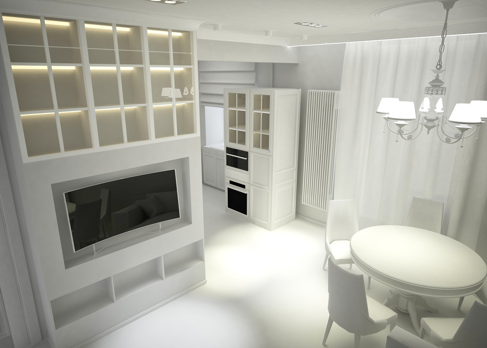 Проект 4х  комнатной квартиры в г.Уфа по ул.Космонавтов(в работе)