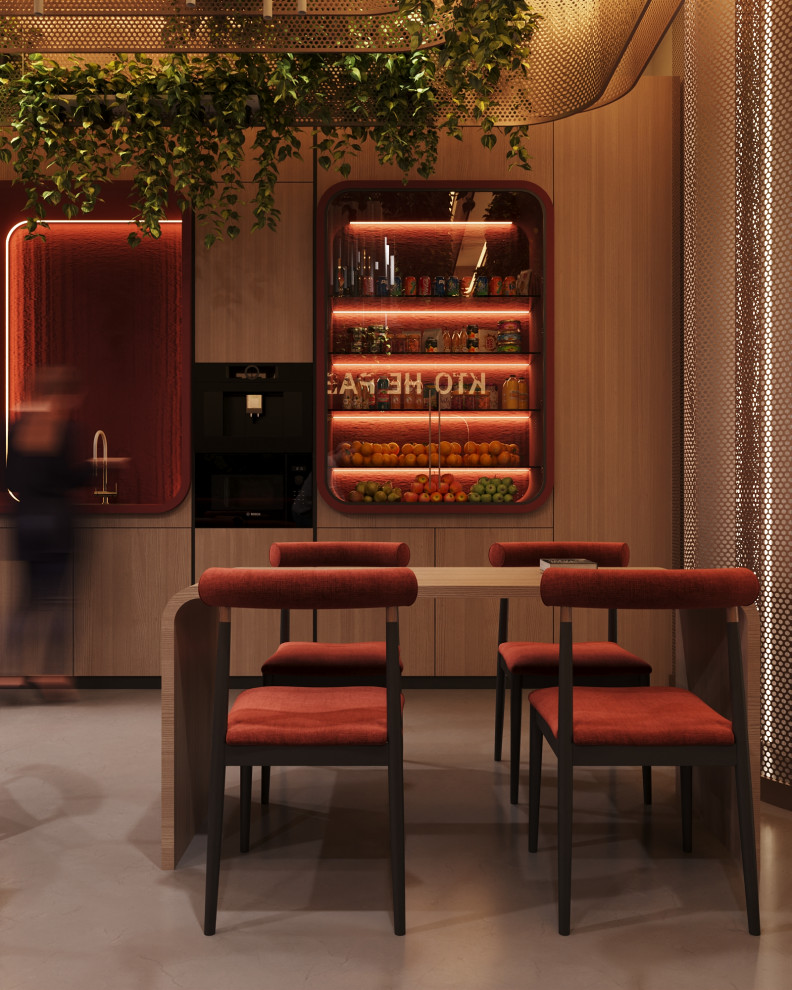 Кухня сотрудников. Штаб-квартира Совкомбанк Поволжье