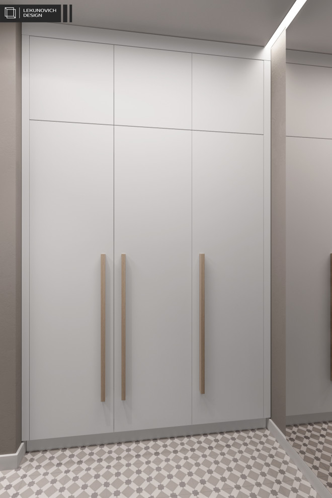 Дизайн проект в ЖК "Минск Мир" г. Минск - 44 м2