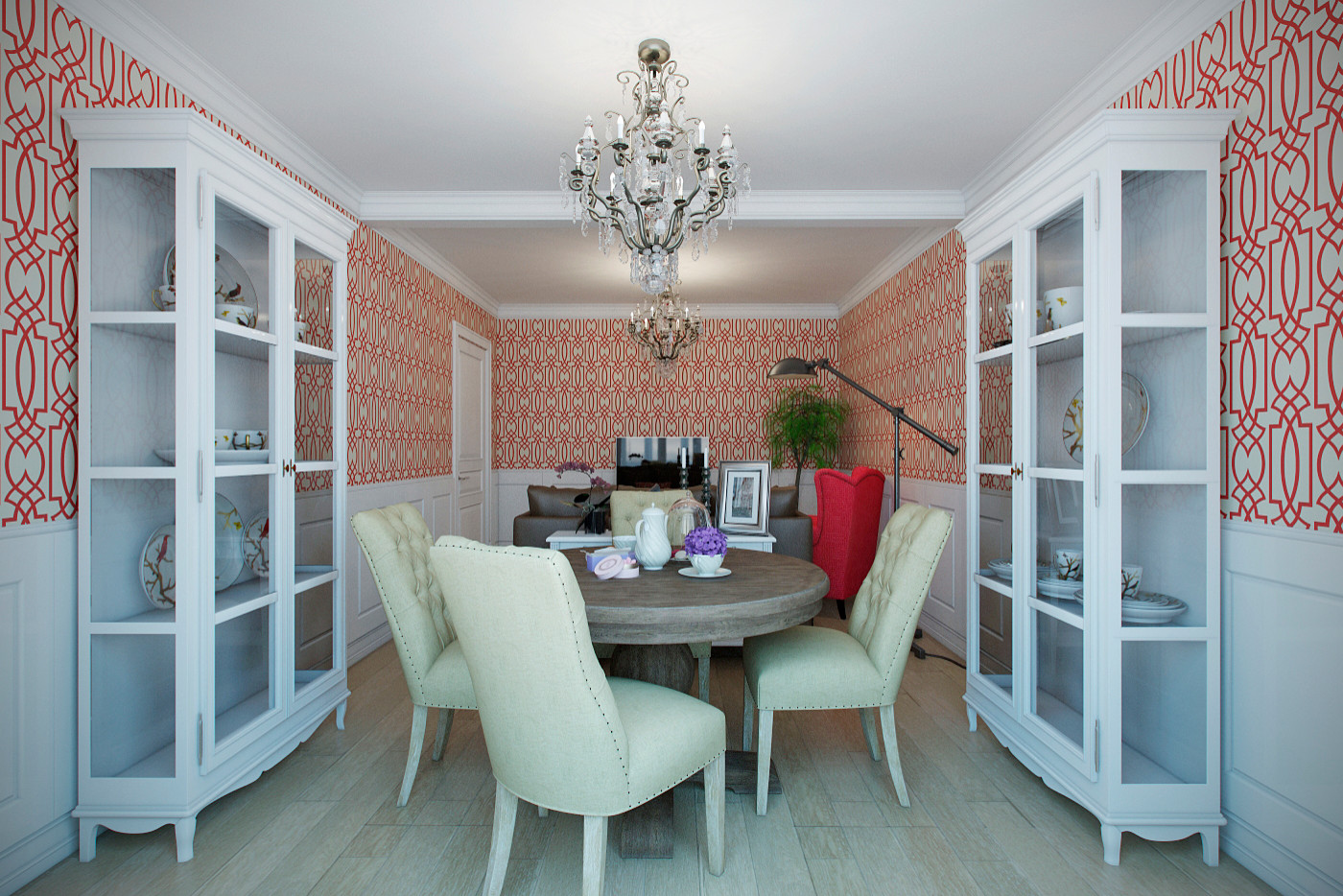 ГОСТИНАЯ В МОСКОВСКОЙ КВАРТИРЕ