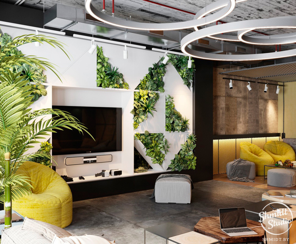 Проект офиса "WARGAMING OFFICE", Минск, 300м.кв