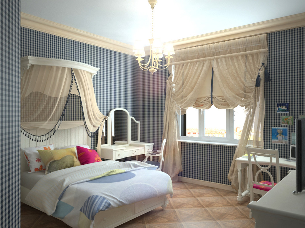 Интерьер в синих тонах