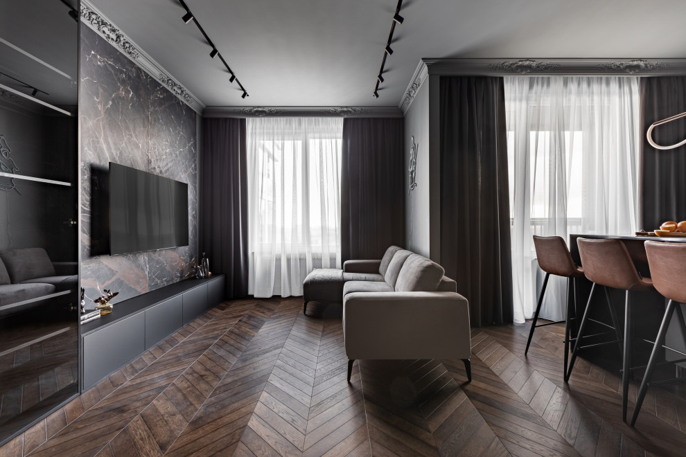 Дизайн и ремонт двухкомнатной квартиры 69 м2