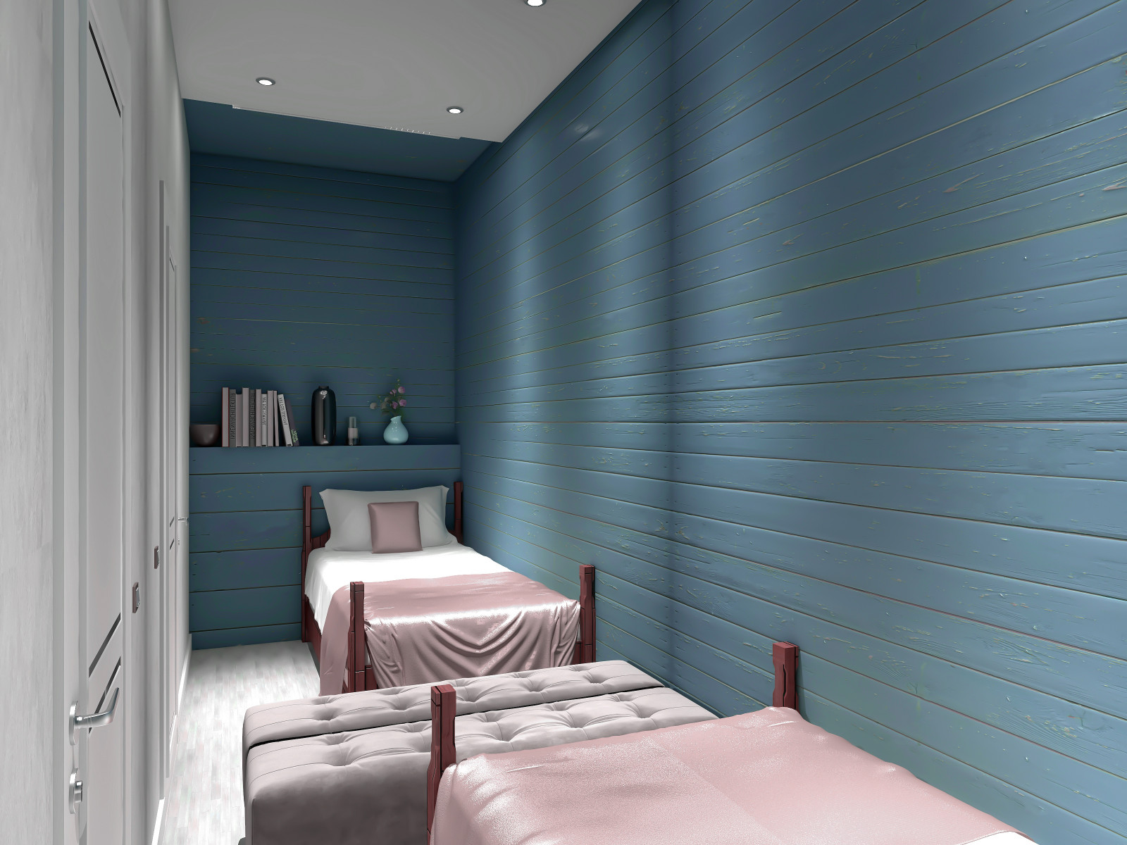 Дизайн проект коммерческого помещения с авторским надзором Сауна "Fun"