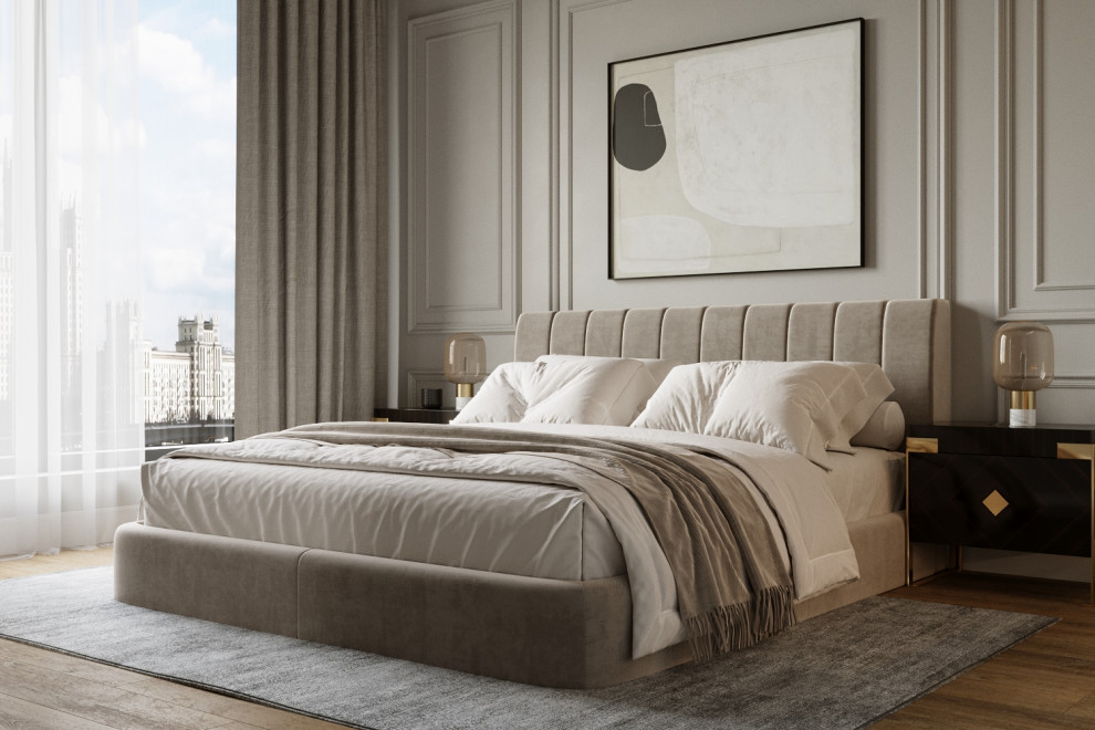 Обложка проекта: Дизайн-проект спальни