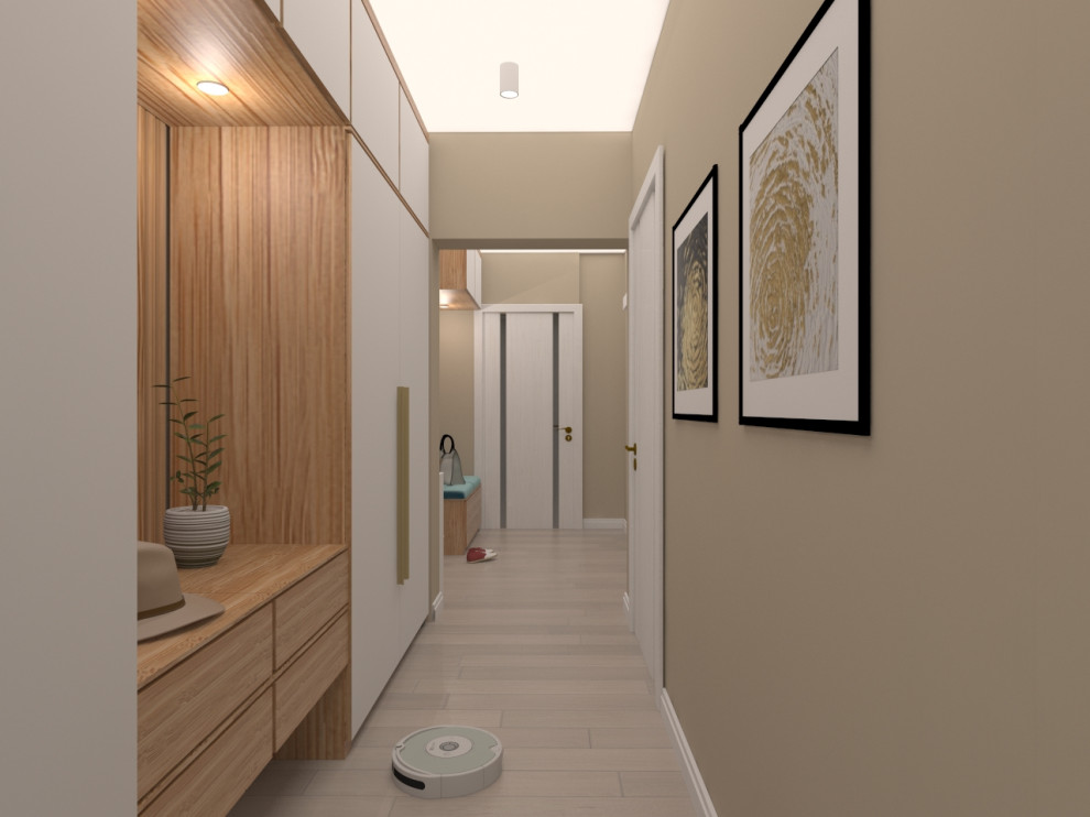 Система хранения в коридоре