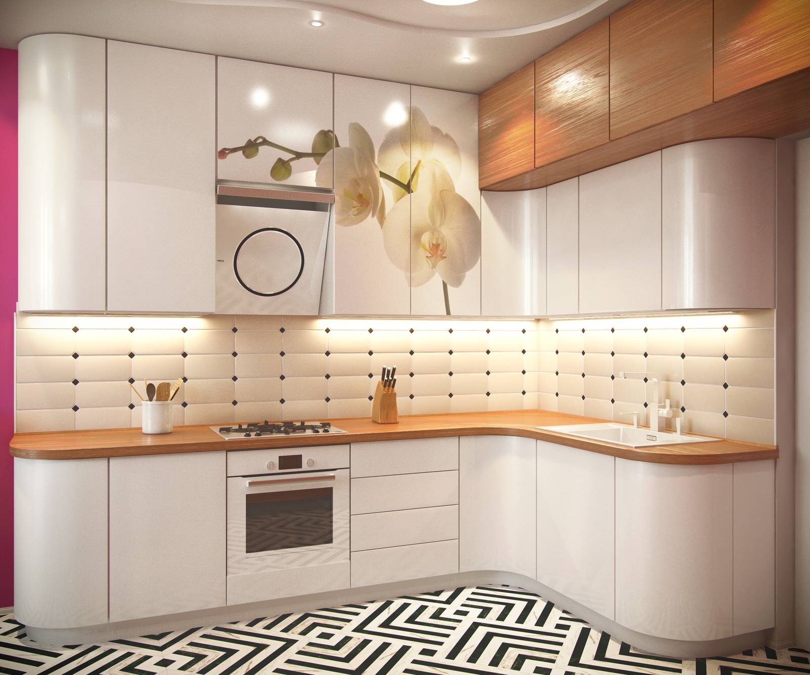 Обложка проекта: 2к. кв. у в ЖК "Орбита" в современном стиле