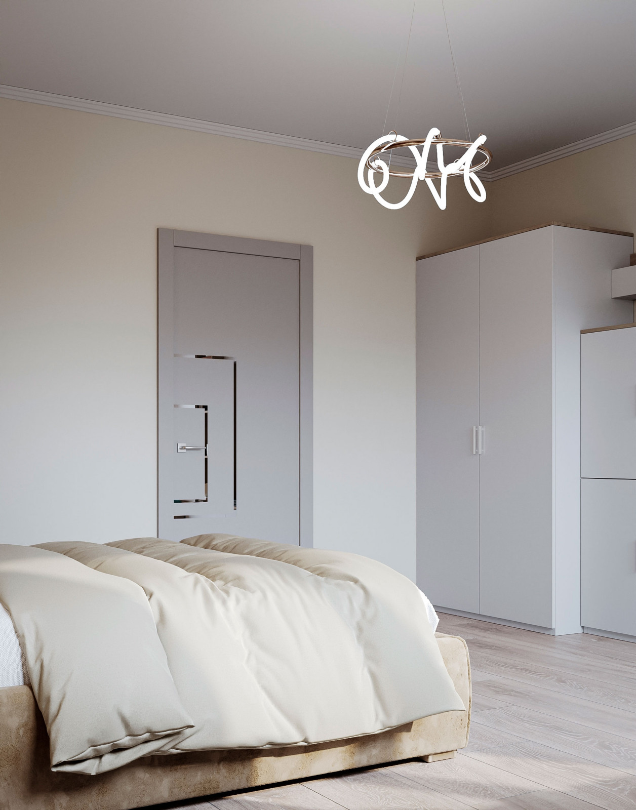 Двухэтажный дом для большой семьи