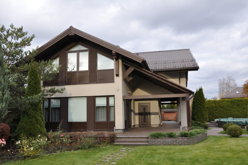 Обложка проекта: интерьер и фасад