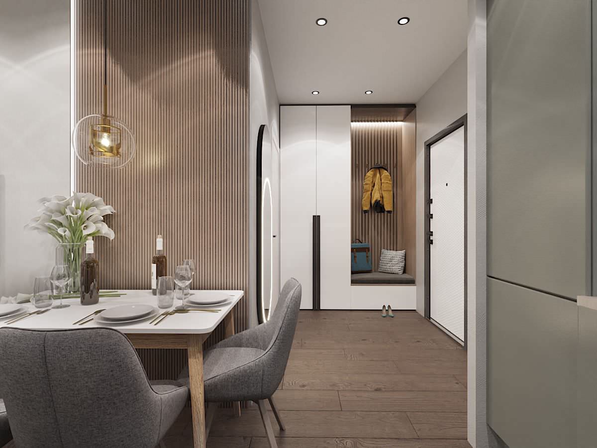 Гостиная-кухня