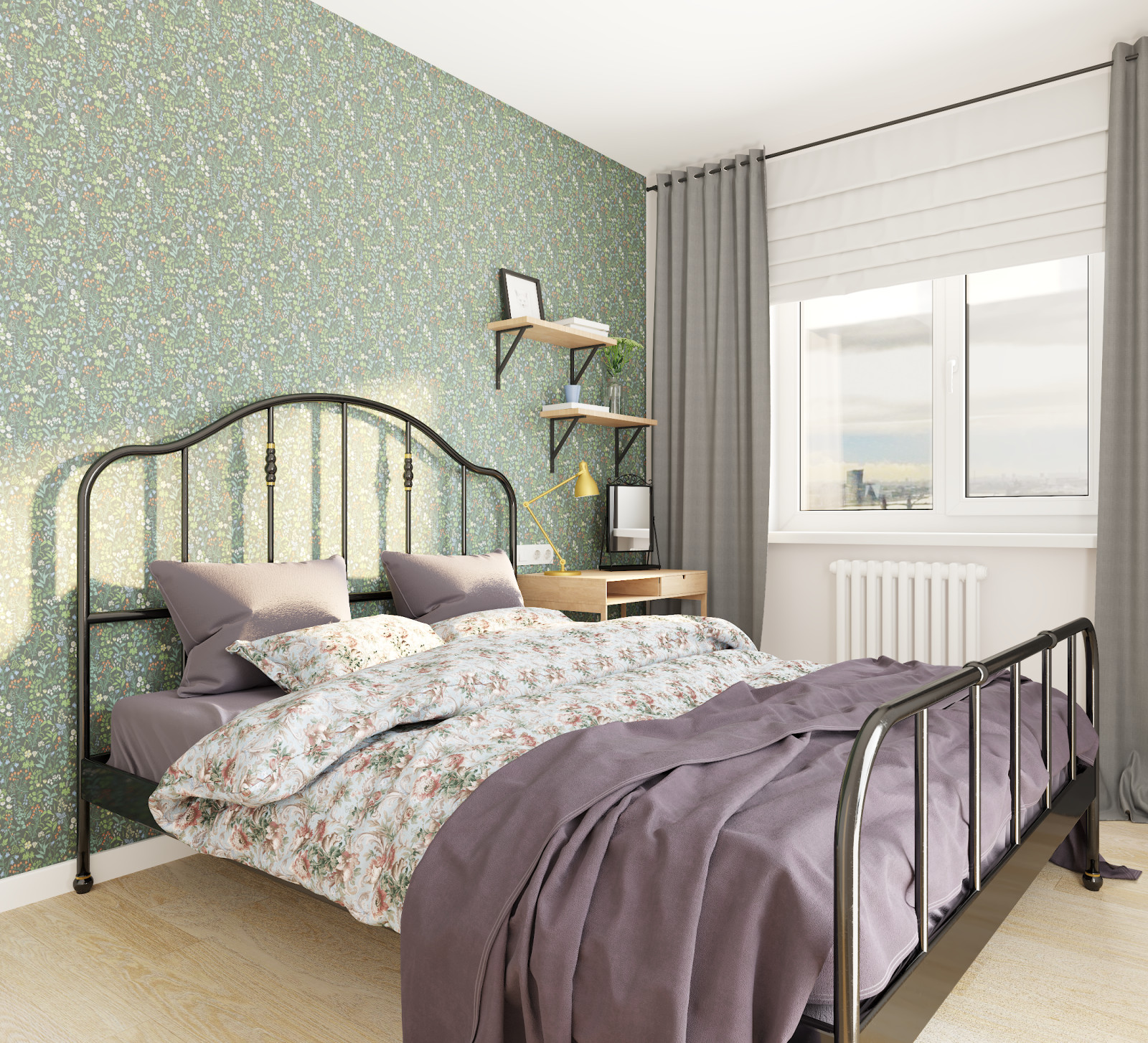 Обложка проекта: Яркая квартира для молодой девушки