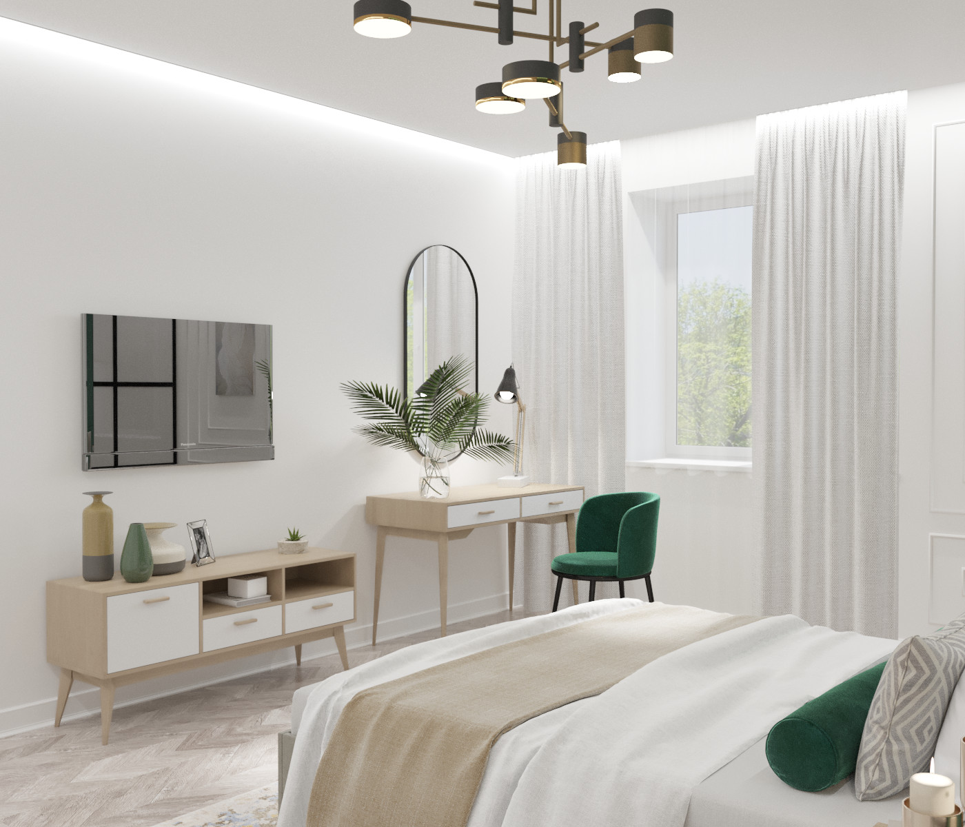 Трехкомнатная квартира