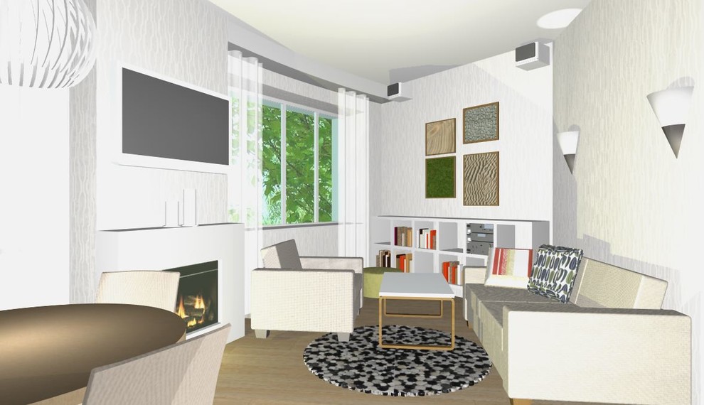 Концептуальный проект 3х комнатной квартиры г.Москва