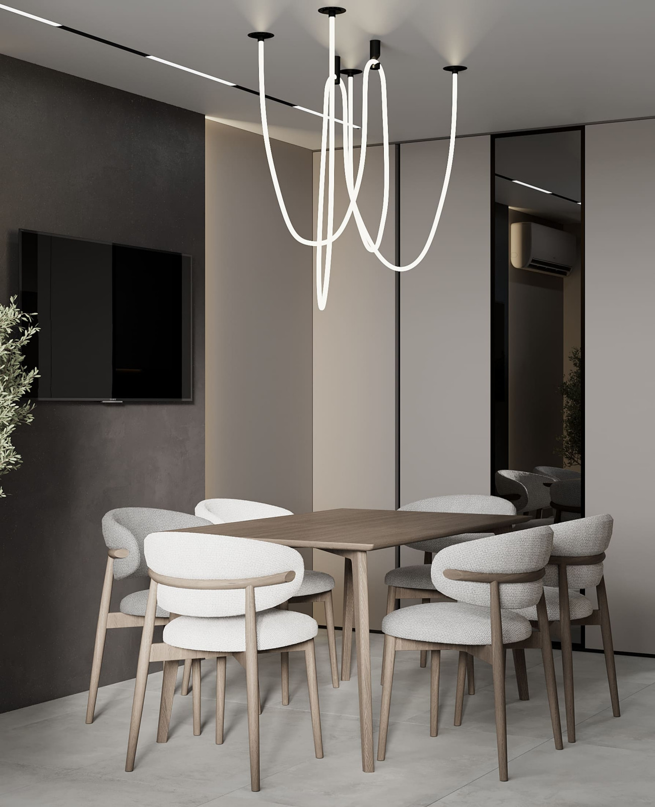 Дизайн-проект пентхауса для молодой пары