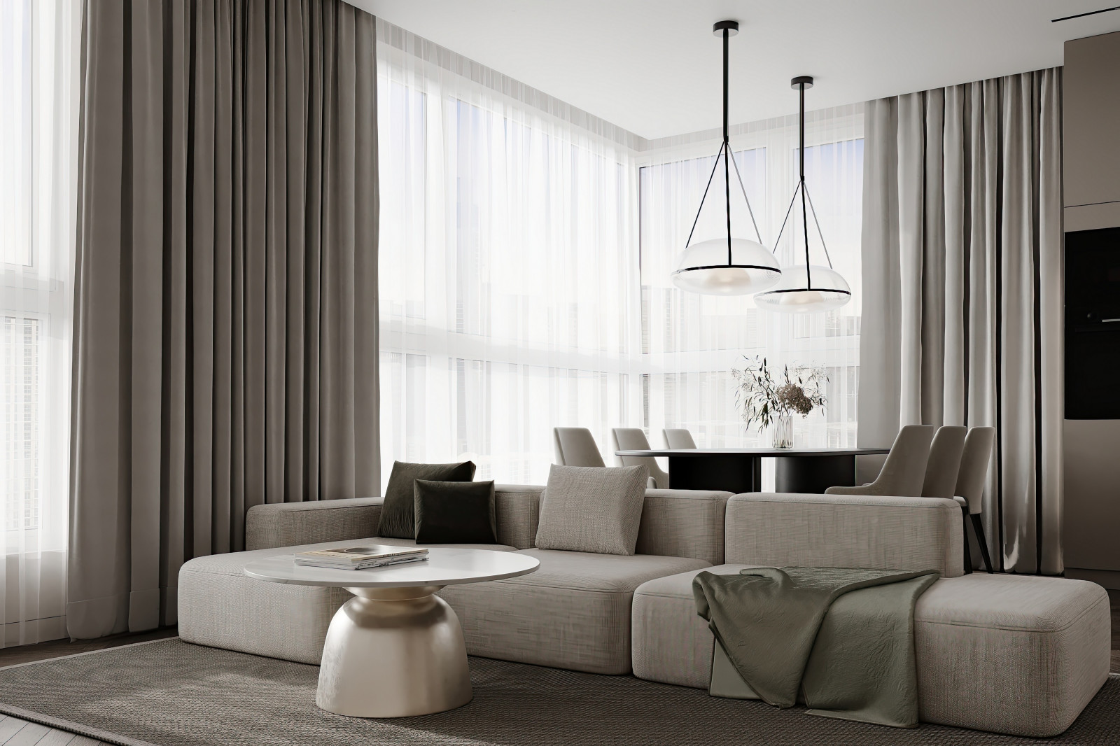 Дизайн и ремонт квартиры в ЖК Wow - Цвета природы