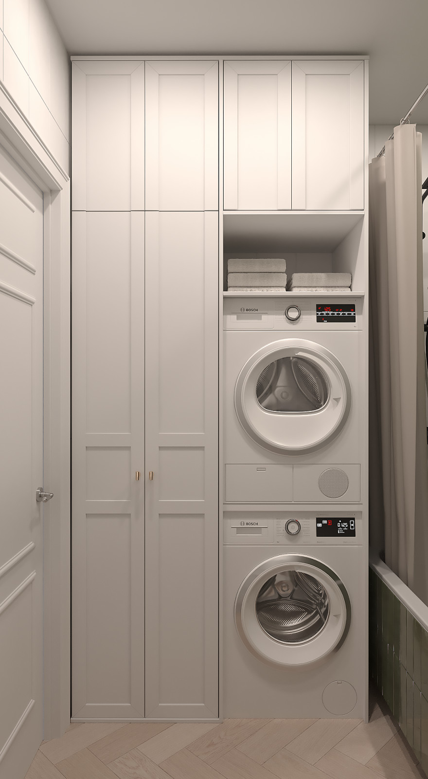 Светлая квартира в "сталинке"