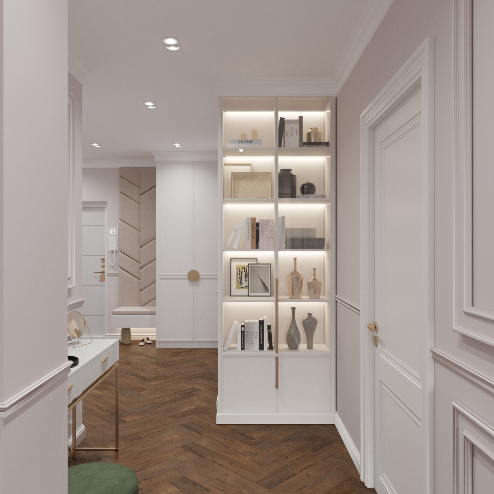 Нежная квартира неоклассика