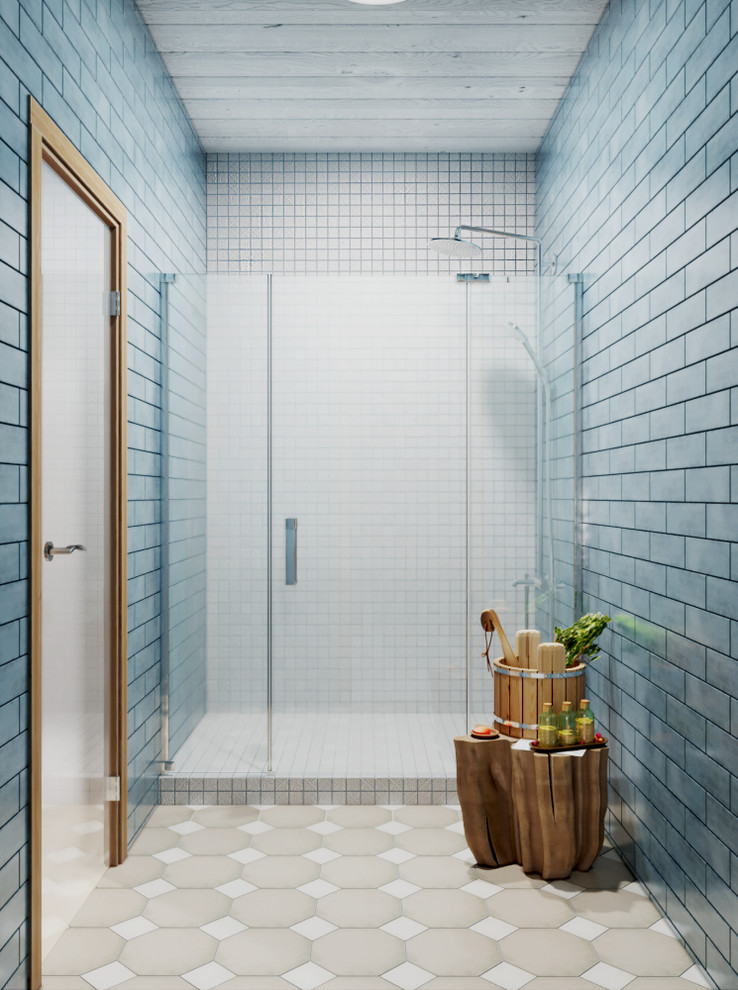 Загородный дом в оливковых тонах