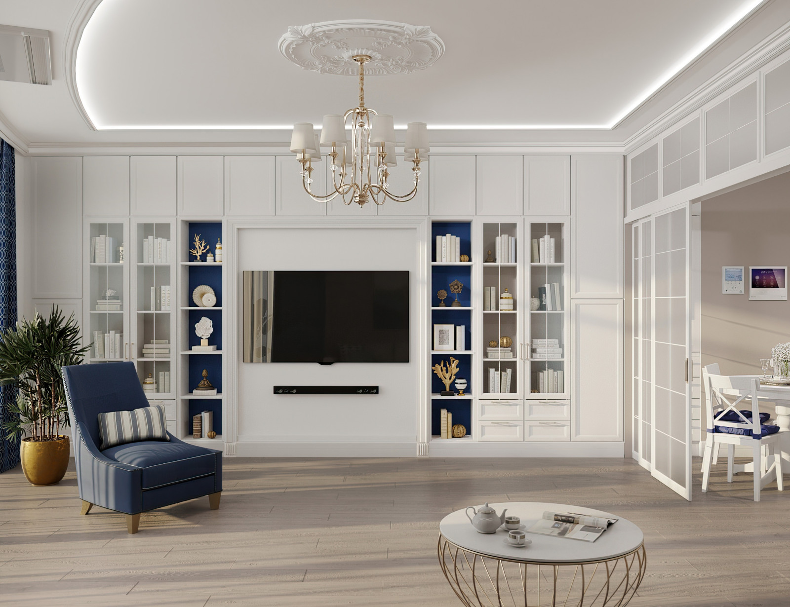 Двухкомнатная квартира в Ялте.