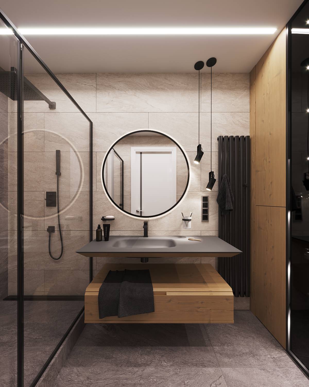 Контрастная квартира в ЖК Столичный