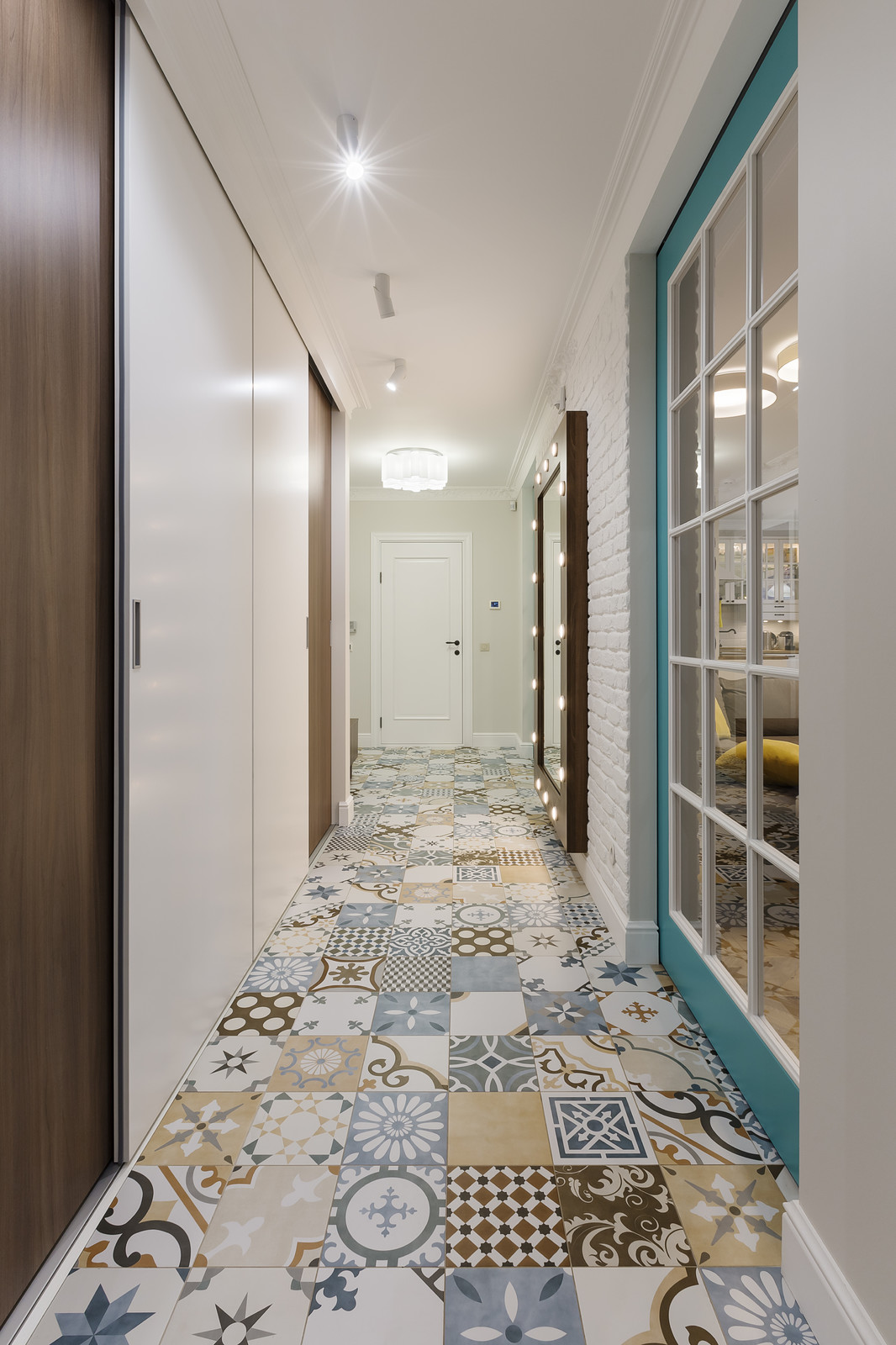 Реализованный интерьер квартиры на ул.Белинского