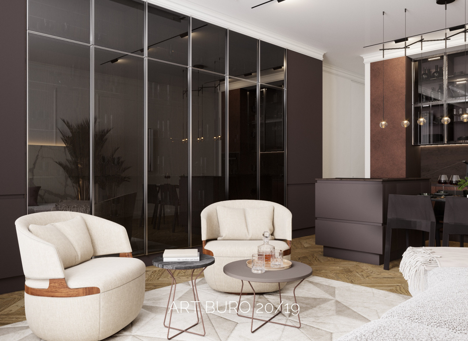 Кухня гостиная