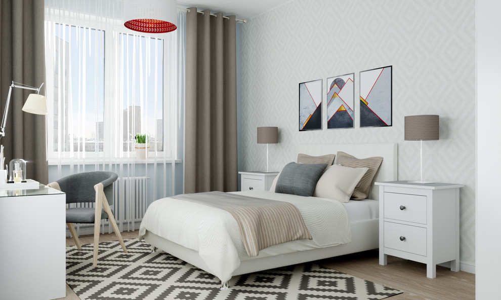 Дизайн интерьера Воронеж, ЖК "Сердце города", дизайн в скандинавском стиле