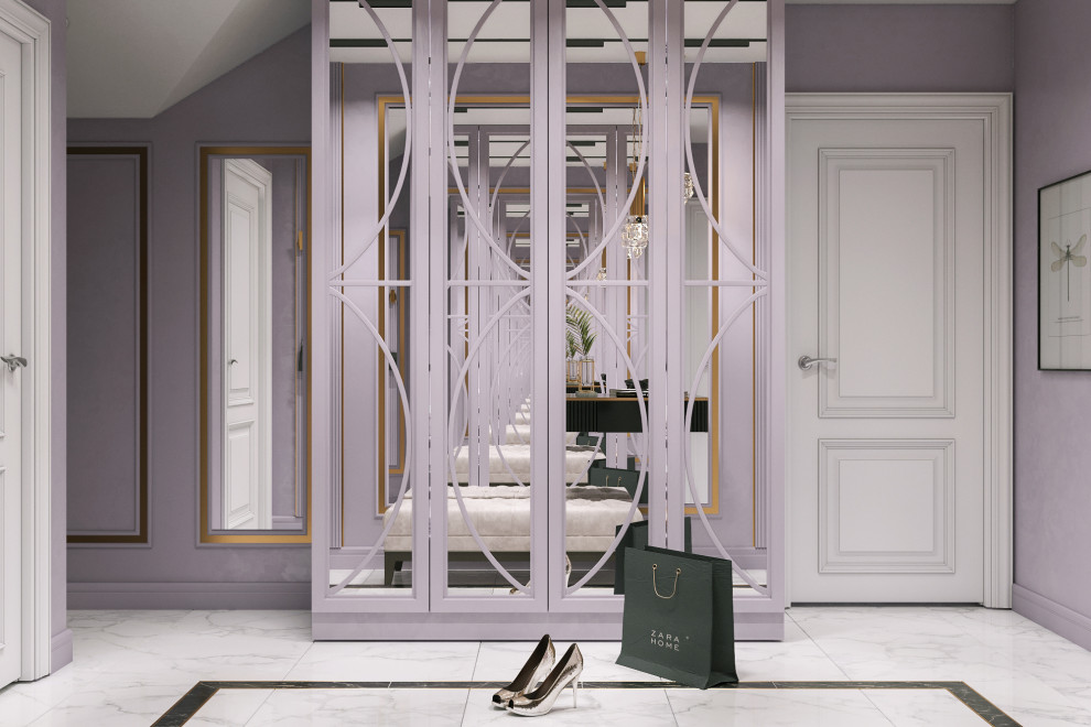 Дизайн-проект Мансарда, Неоклассика