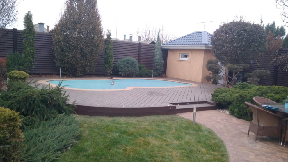 Террасы для бассейнов, причалов