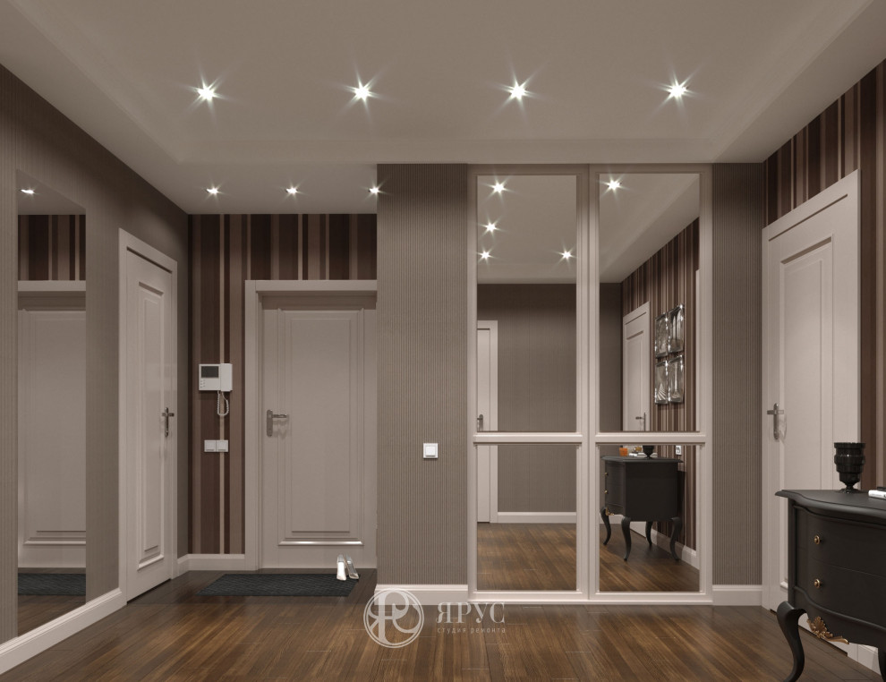 Обложка проекта: Дизайн-проект квартиры в стиле современной классики