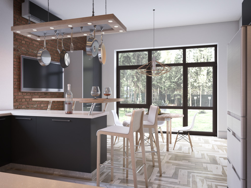 Интерьер в стиле Лофт для молодой семьи