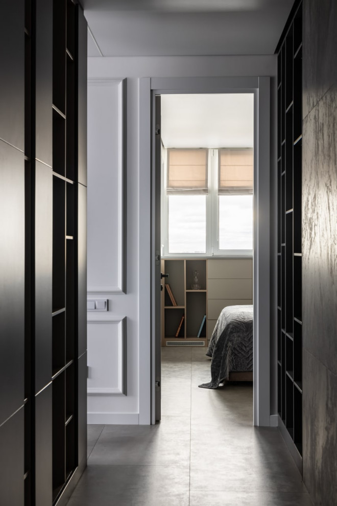 Квартира в серых тонах