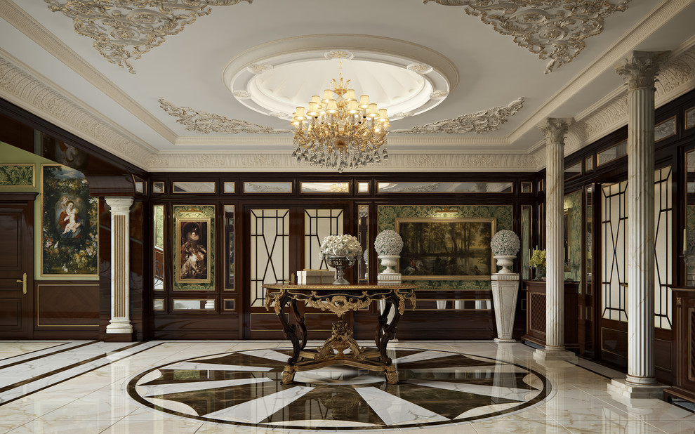Холл в классическом стиле