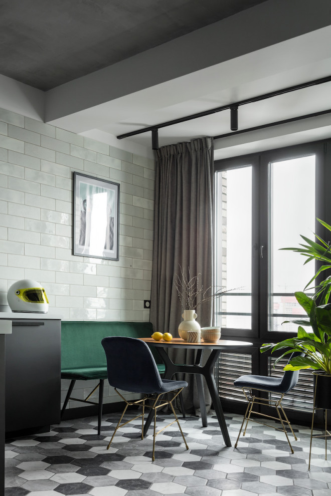 Современный интерьер квартиры-студии