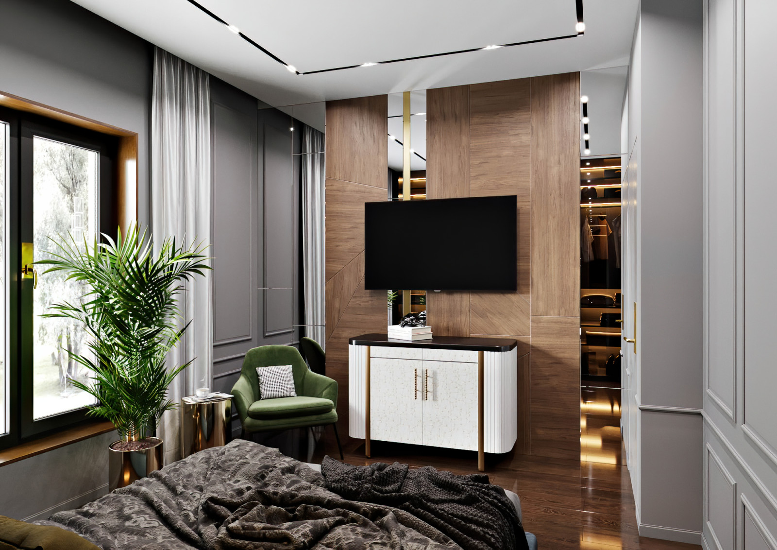 Гостевая спальня 1 этаж