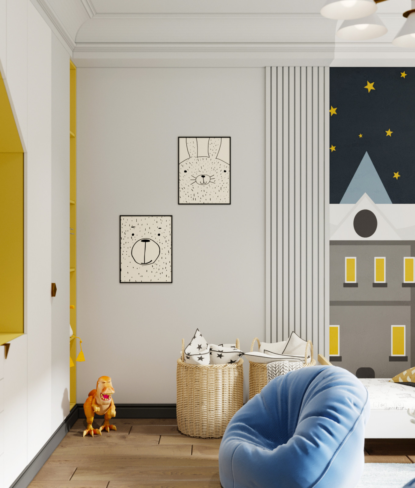 жк "Серебрянный бор", квартира 151 м2