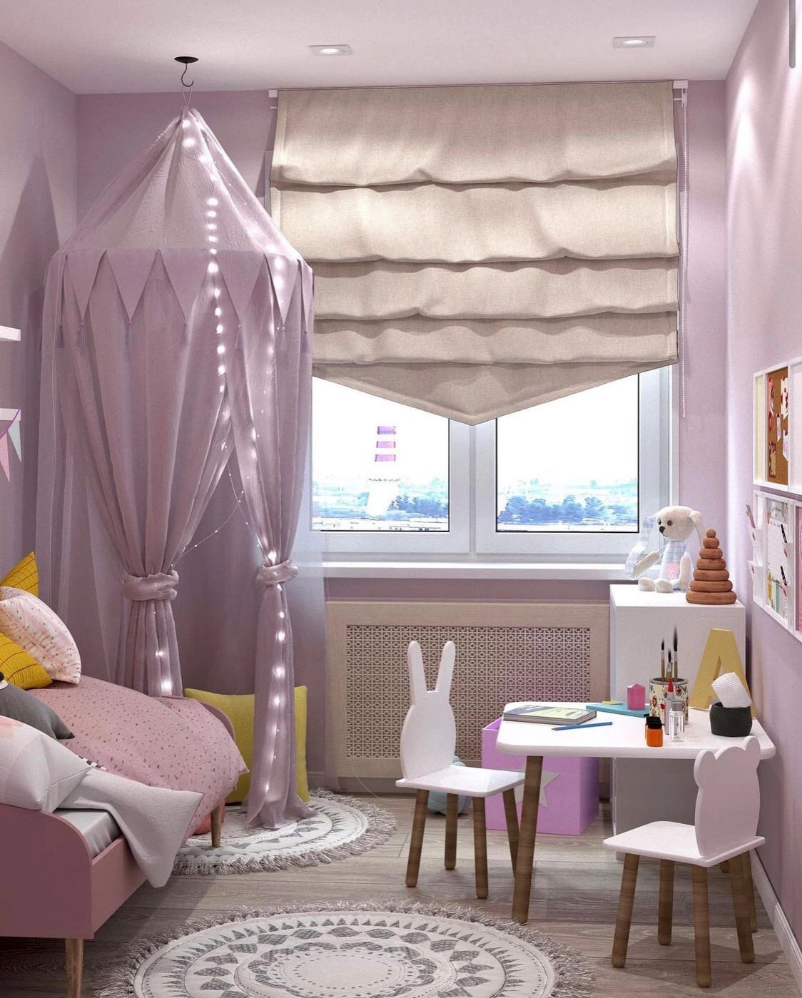 Комната для маленькой принцессы