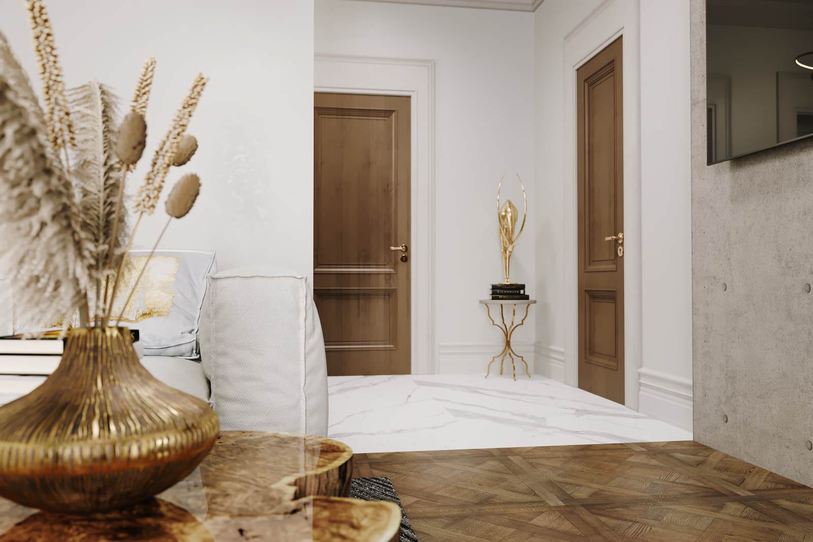 Art Deco in loft space