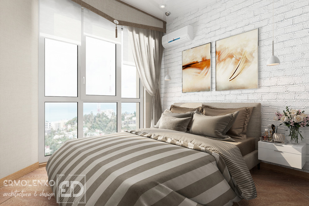 Квартира в Сочи ЖК "Раз, два, три". Спальня