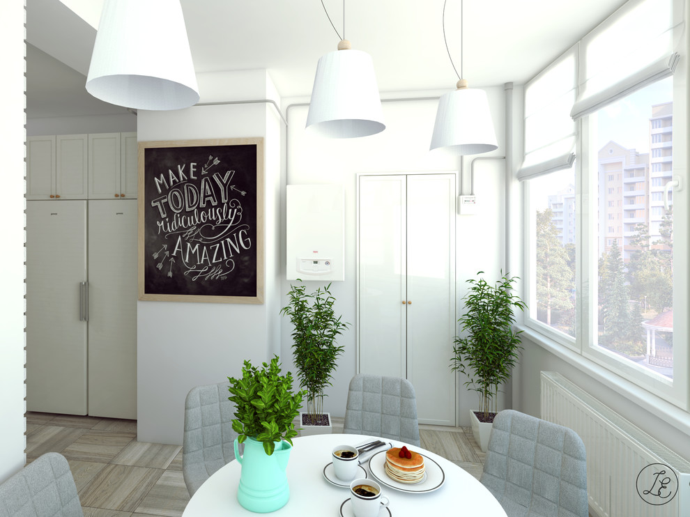 "София" - квартира в скандинавском стиле