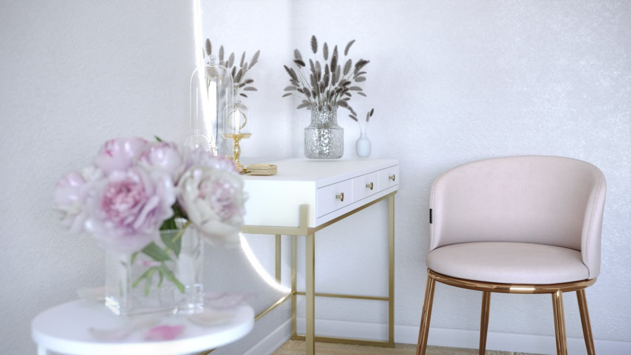 Обложка проекта: Дамская комната в ЖК Символ