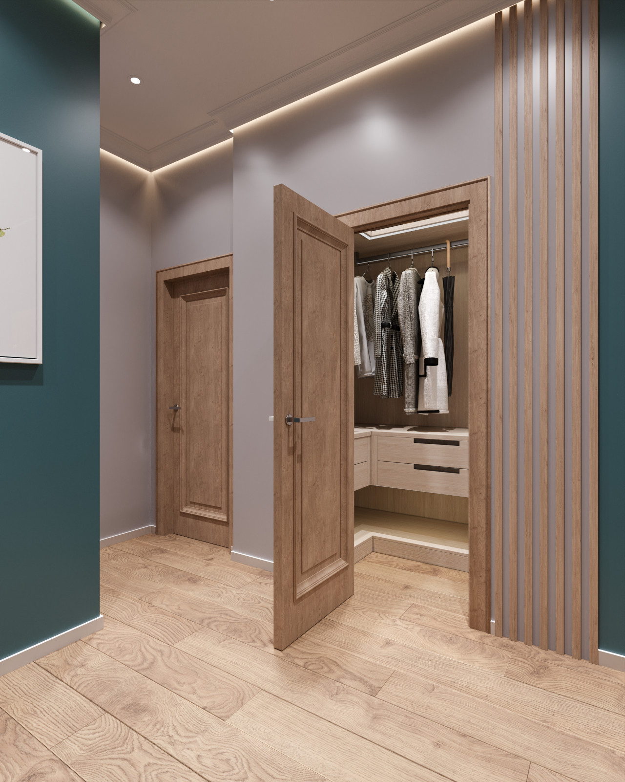 Трехкомнатная квартира 63 м² для семьи с ребенком в ЖК Дмитровское