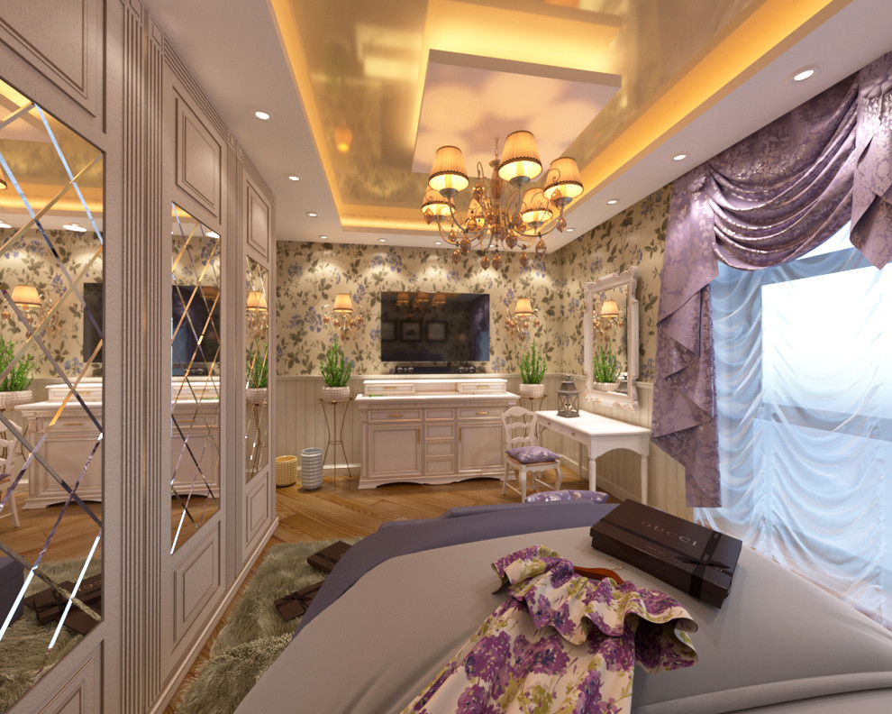 Родительская спальня. Квартира на Ленинском проспекте в Москве