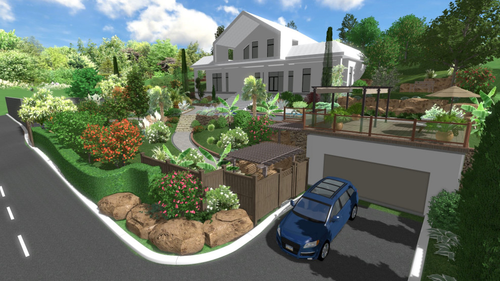 Приусадебный участок индивидуального жилого дома