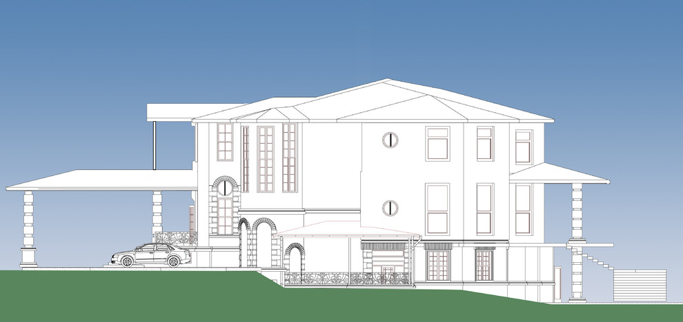 Индивидуальный жилой дом в д.Иврово Ленинского района Тульской области